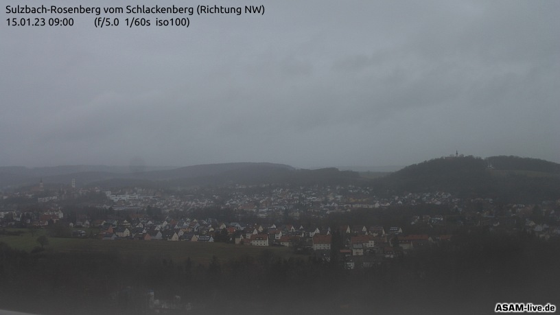 Aktuelles Webcam-Bild vom Schlackenberg Richtung Sulzbach