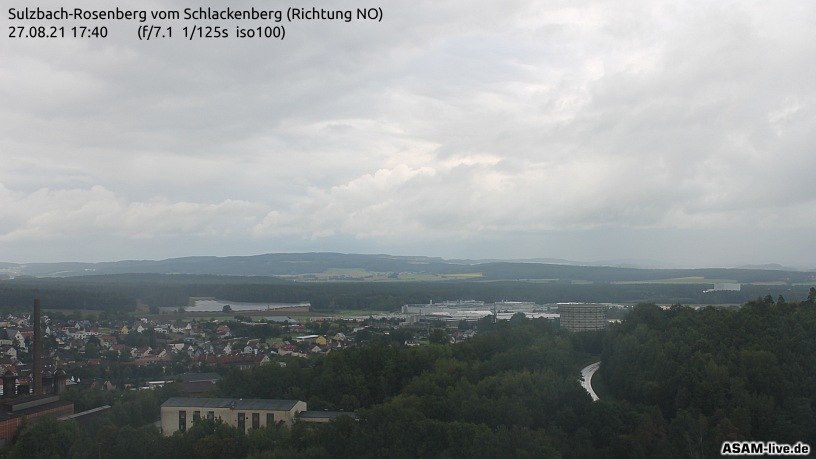 Aktuelles Webcam-Bild vom Schlackenberg Richtung Sulzbach